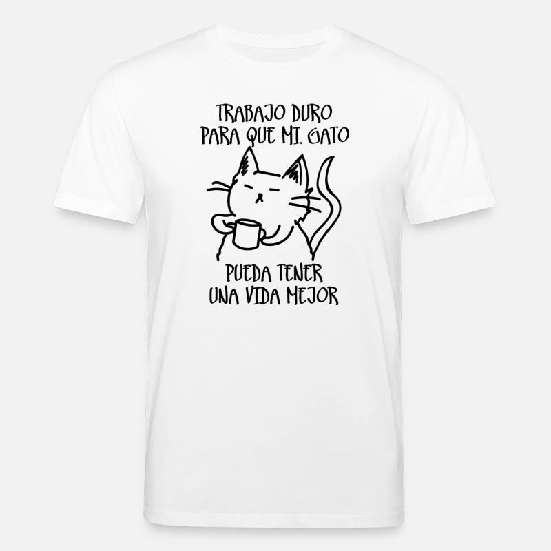 Harte Arbeit - Stanley/Stella Unisex Bio-T-Shirt CREATOR  - Weiß