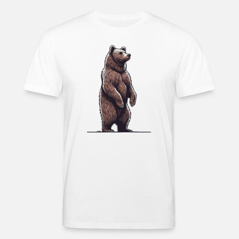 Grizzly - T-shirt bio CREATOR Stanley/Stella Unisexe - blanc