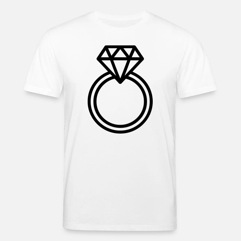 Ehering, - Stanley/Stella Unisex Bio-T-Shirt CREATOR  - Weiß