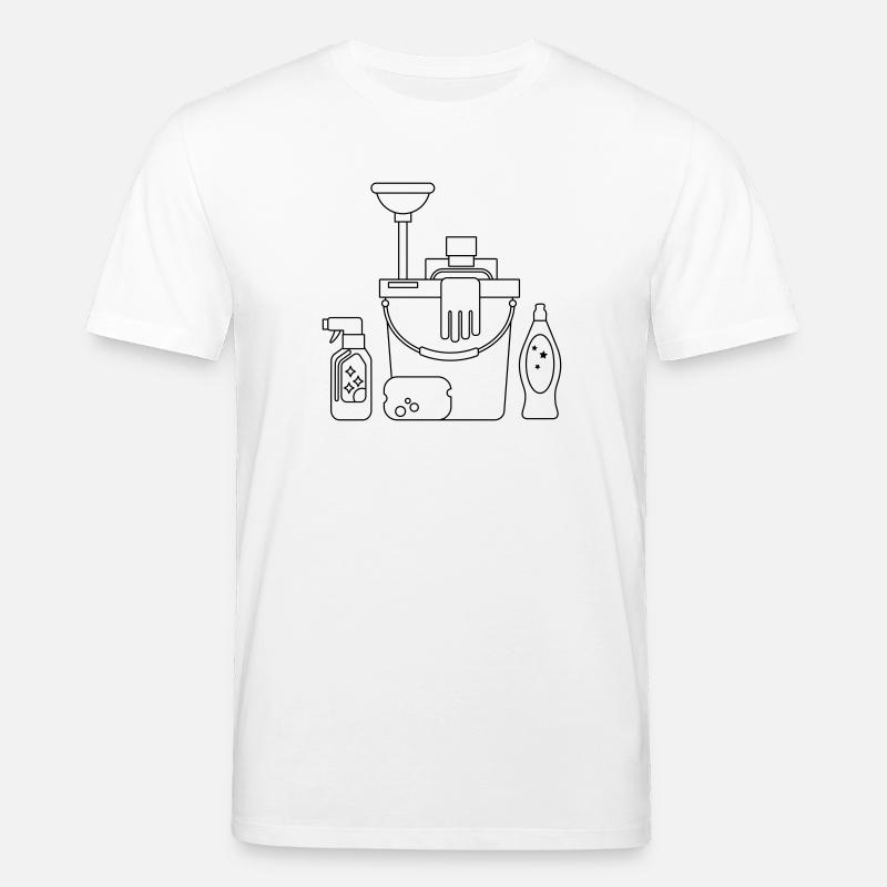 Putzeimer - Stanley/Stella Unisex Bio-T-Shirt CREATOR  - Weiß