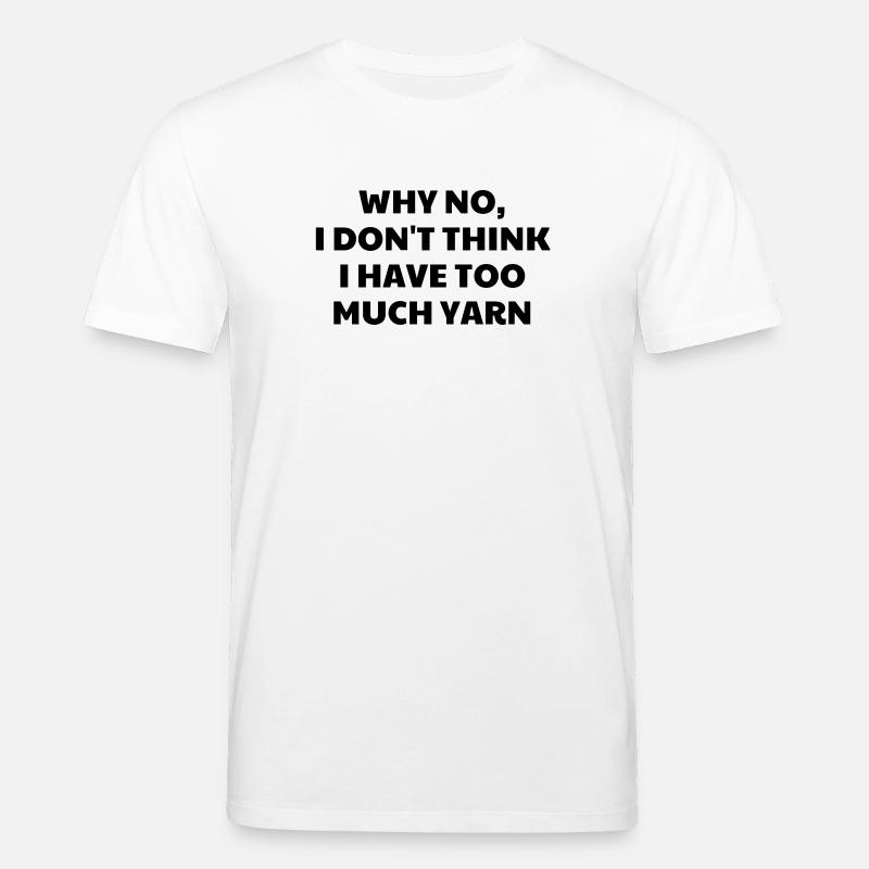 Stricken / stricker / Sticken / mode - Stanley/Stella Unisex Bio-T-Shirt CREATOR  - Weiß