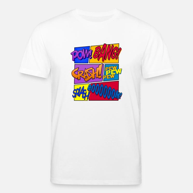 Get Loud (Comic-Design) - Stanley/Stella Unisex Bio-T-Shirt CREATOR  - Weiß