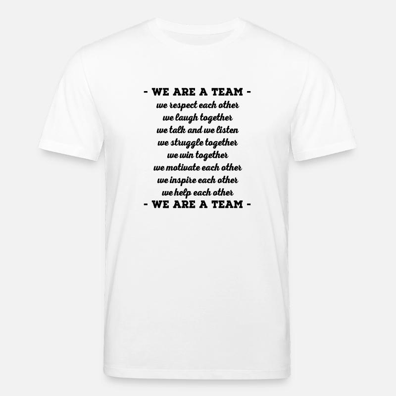 Team - Stanley/Stella Unisex Bio-T-Shirt CREATOR  - Weiß