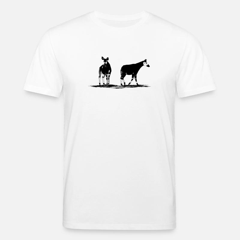 Okapi - Stanley/Stella Unisex Bio-T-Shirt CREATOR  - Weiß
