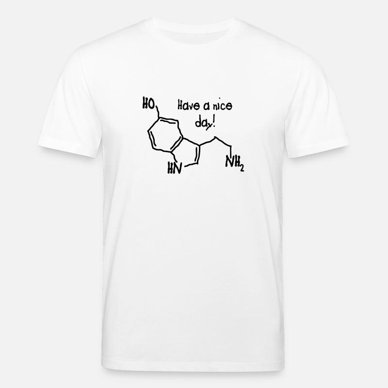 Serotonin - Stanley/Stella Unisex Bio-T-Shirt CREATOR  - Weiß