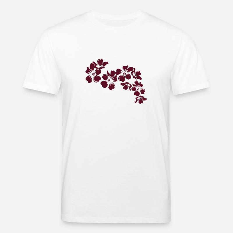 blumen - Stanley/Stella Unisex Bio-T-Shirt CREATOR  - Weiß