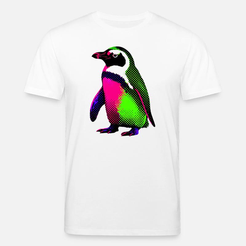 Pingouin - T-shirt bio CREATOR Stanley/Stella Unisexe - blanc