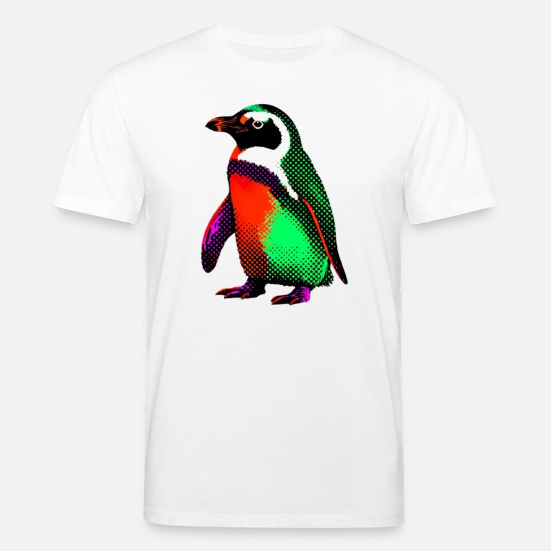 Pingouin - T-shirt bio CREATOR Stanley/Stella Unisexe - blanc