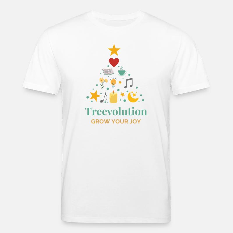 Treevolution Freude wachsen lassen - Stanley/Stella Unisex Bio-T-Shirt CREATOR  - Weiß