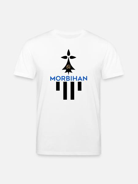 Morbihan 56 logo - Stanley/Stella CREATOR Unisex Organic T-Shirt - white
