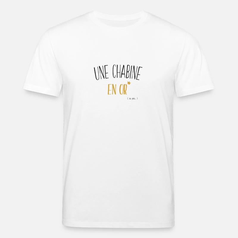 une chabine en or - T-shirt bio CREATOR Stanley/Stella Unisexe - blanc