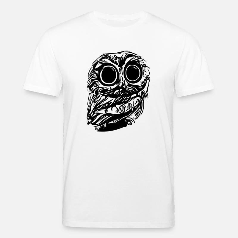 Eule - Stanley/Stella Unisex Bio-T-Shirt CREATOR  - Weiß