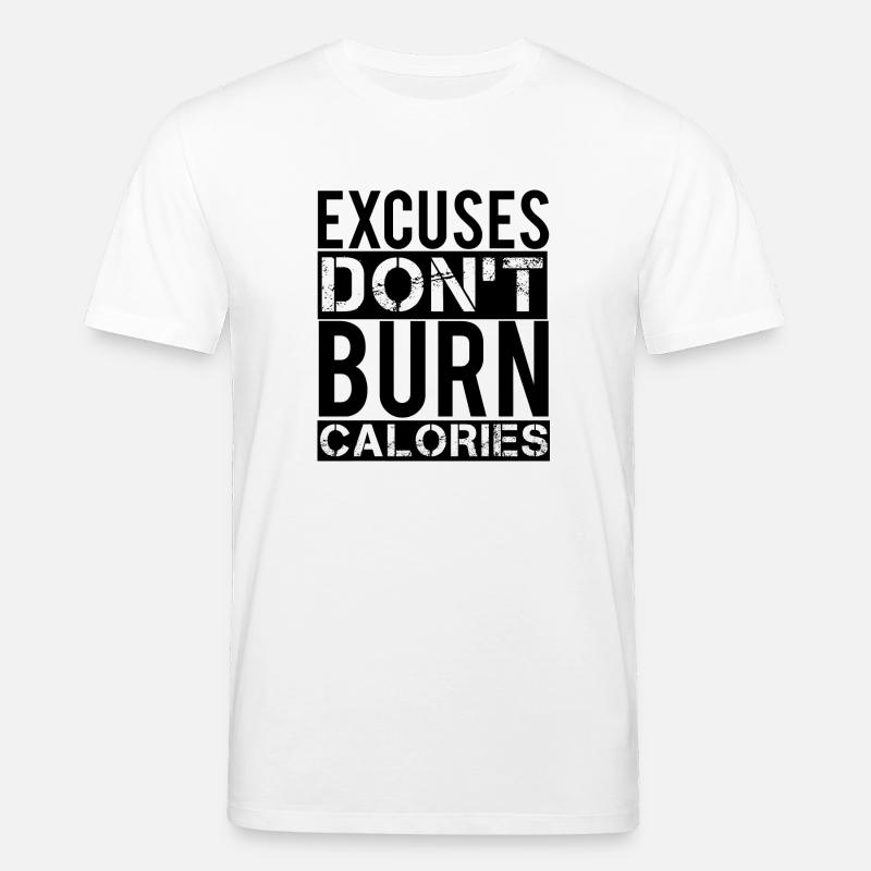 Excuses - Stanley/Stella Unisex Bio-T-Shirt CREATOR  - Weiß