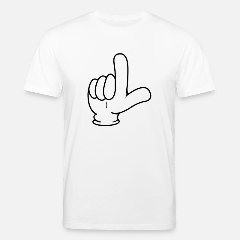 Zeigefinger - Stanley/Stella Unisex Bio-T-Shirt CREATOR  - Weiß