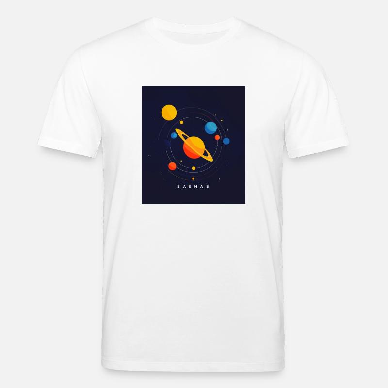 Système planétaire Bauhas - T-shirt bio CREATOR Stanley/Stella Unisexe - blanc