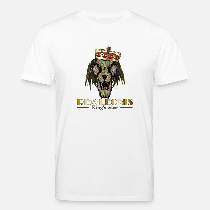 Rex leonis - Stanley/Stella Unisex Bio-T-Shirt CREATOR  - Weiß