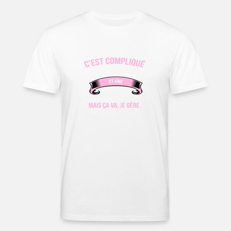 Comptable - T-shirt bio CREATOR Stanley/Stella Unisexe - blanc