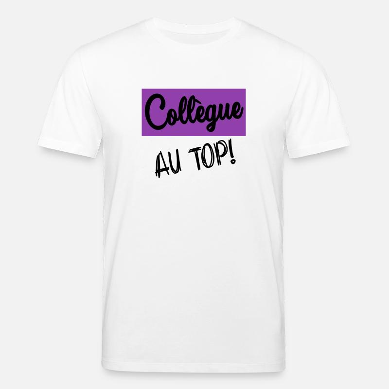 RETRAITE. RETRAITE. RETRAITEE. RETRAITE - T-shirt bio CREATOR Stanley/Stella Unisexe - blanc