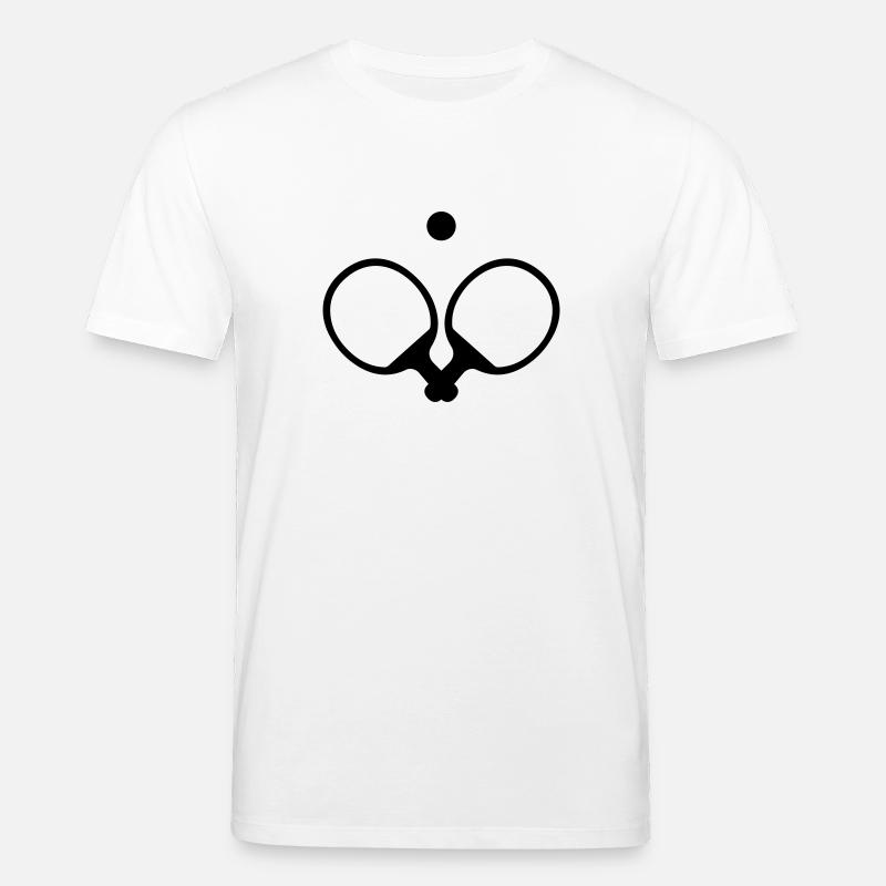 Raquette - T-shirt bio CREATOR Stanley/Stella Unisexe - blanc