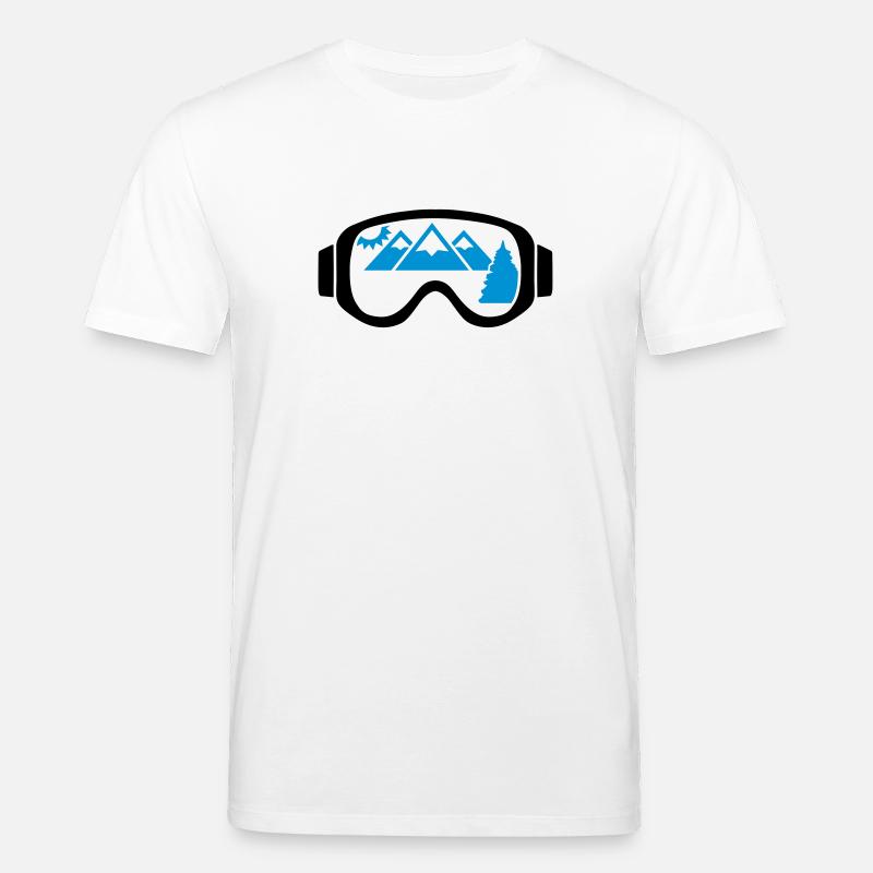 Skibrille - Stanley/Stella Unisex Bio-T-Shirt CREATOR  - Weiß