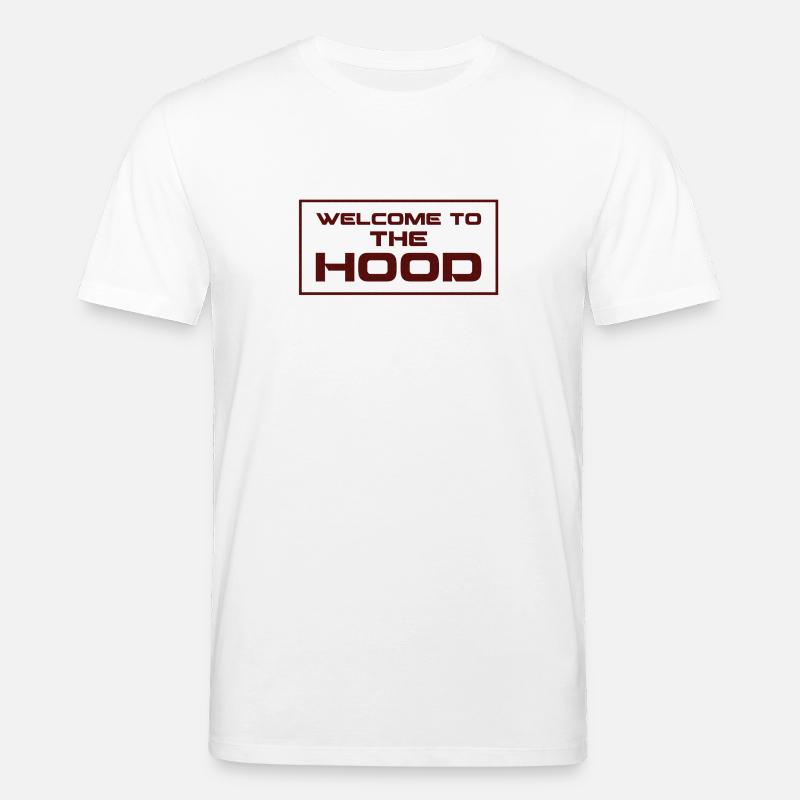Bienvenue sur le capot - T-shirt bio CREATOR Stanley/Stella Unisexe - blanc