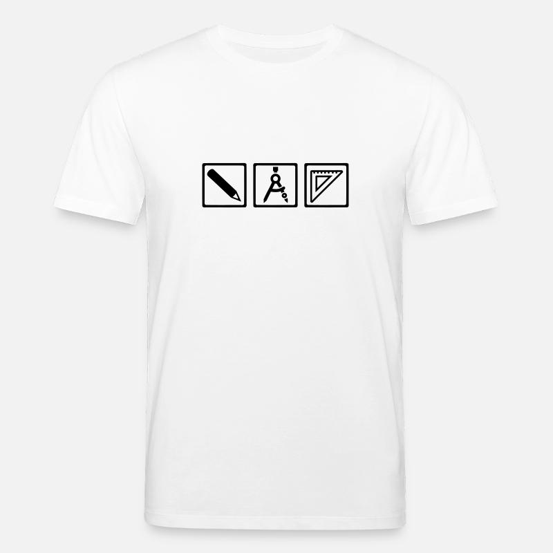 Architecte - T-shirt bio CREATOR Stanley/Stella Unisexe - blanc