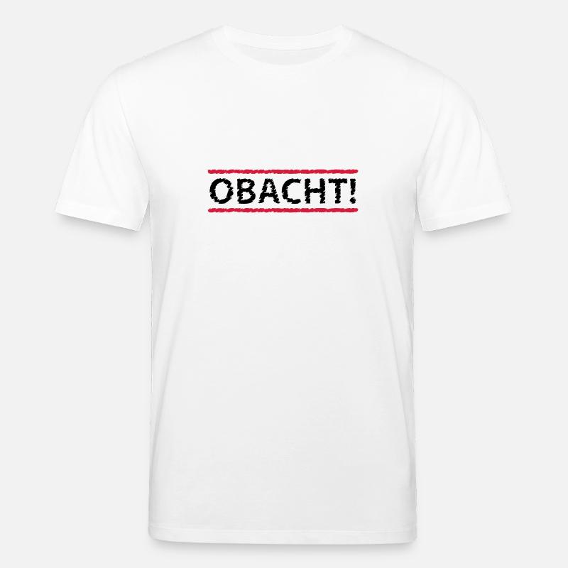 Obacht, 2fb - Stanley/Stella Unisex Bio-T-Shirt CREATOR  - Weiß