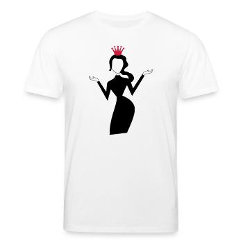Topmodel - Stanley/Stella Unisex Bio-T-Shirt CREATOR  - Weiß - Vorne - Alina (178cm) & Michal (187cm)