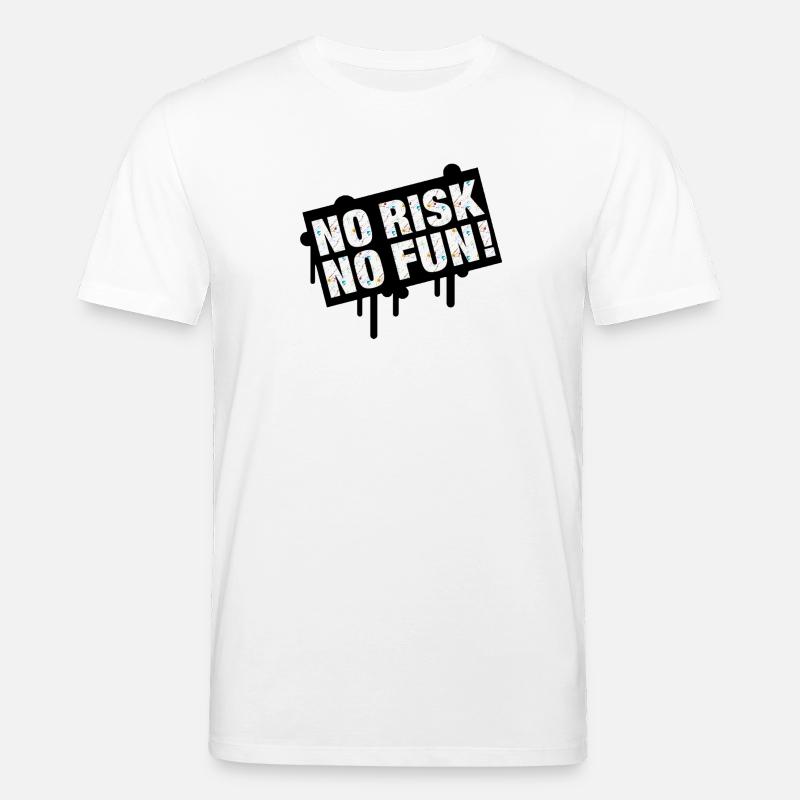 No Risk No Time Célébration Design - T-shirt bio CREATOR Stanley/Stella Unisexe - blanc