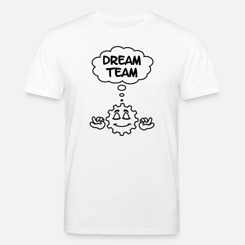 Dream-Team - Stanley/Stella Unisex Bio-T-Shirt CREATOR  - Weiß