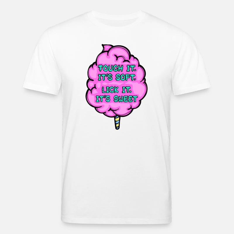 Nachspeise Konditor Zucker Statement Süßigkeiten - Stanley/Stella Unisex Bio-T-Shirt CREATOR  - Weiß