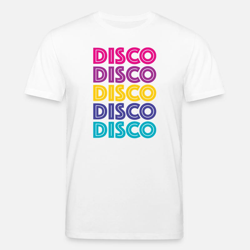 Disco Disco Disco - Stanley/Stella Unisex Bio-T-Shirt CREATOR  - Weiß