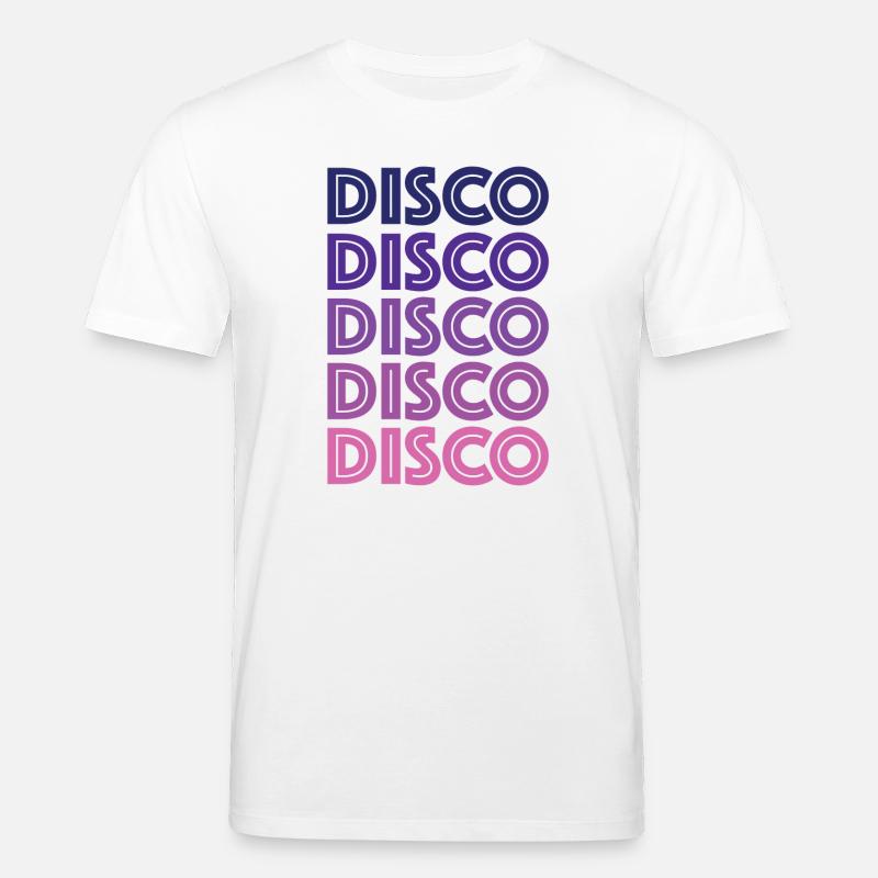 Disco Disco Disco - T-shirt bio CREATOR Stanley/Stella Unisexe - blanc