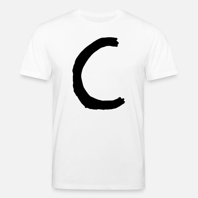 Buchstaben C - Stanley/Stella Unisex Bio-T-Shirt CREATOR  - Weiß