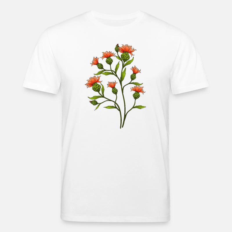 Fleur - T-shirt bio CREATOR Stanley/Stella Unisexe - blanc