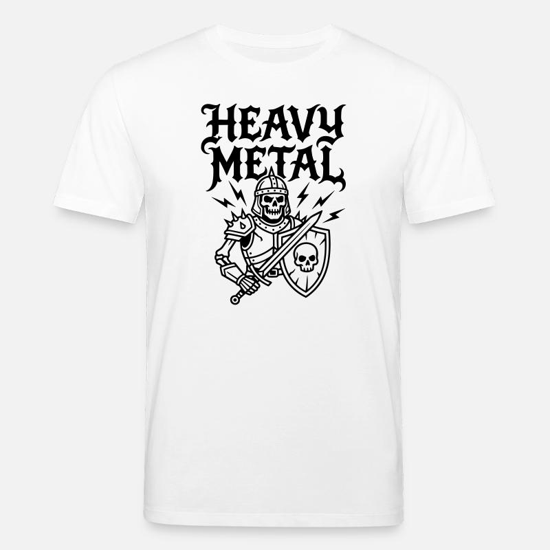 Schwermetall - Stanley/Stella Unisex Bio-T-Shirt CREATOR - Weiß
