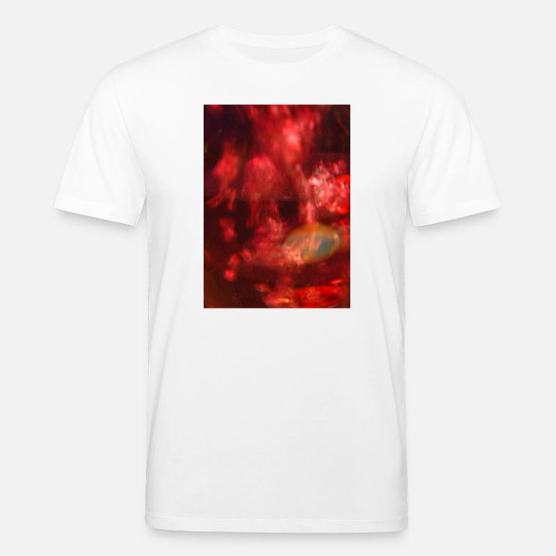 Feu rouge, néon bruyant - T-shirt bio CREATOR Stanley/Stella Unisexe - blanc