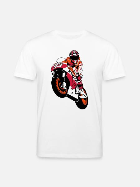 MotoGP - motorrad - Stanley/Stella CREATOR Unisex Organic T-Shirt - white