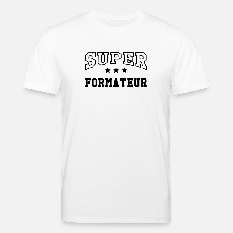 Ausbilder / Lehrer / Gestalter / trainer - Stanley/Stella Unisex Bio-T-Shirt CREATOR  - Weiß