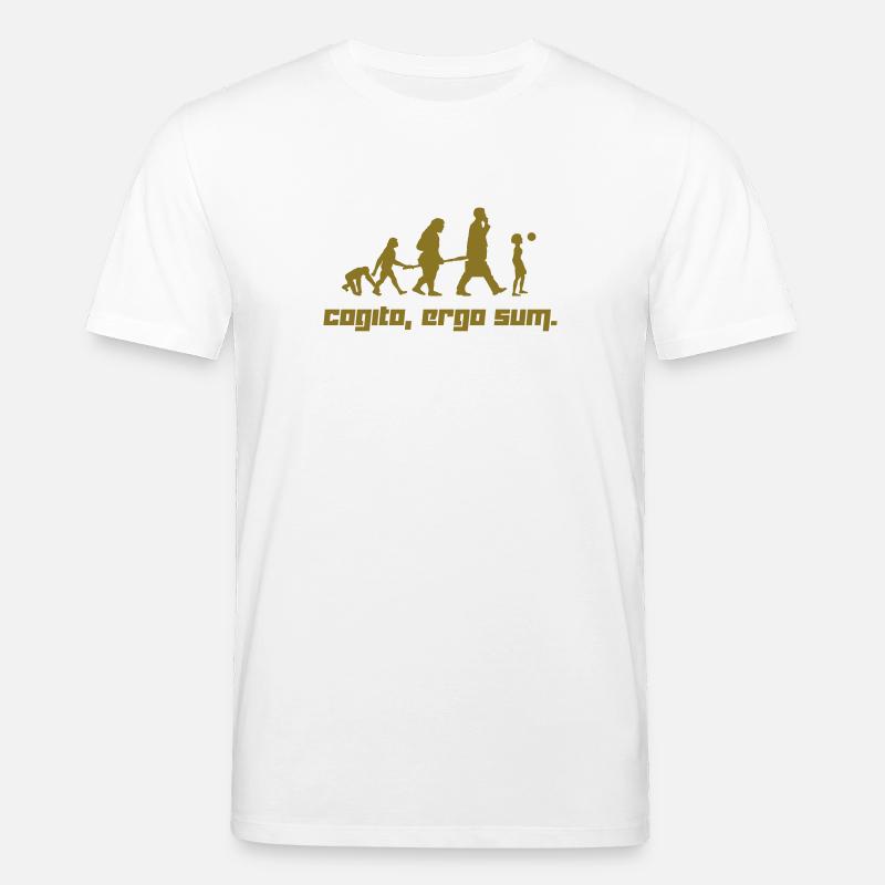 Cogito, ergo sum. (Vector) - Stanley/Stella Unisex Bio-T-Shirt CREATOR  - Weiß