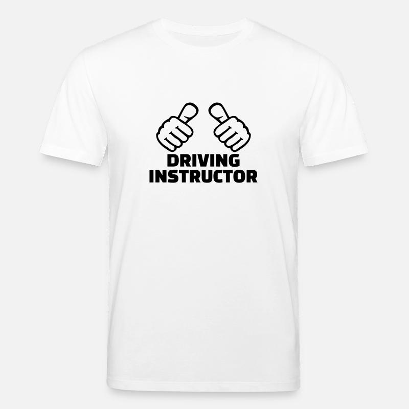 Fahrlehrer - Stanley/Stella Unisex Bio-T-Shirt CREATOR  - Weiß