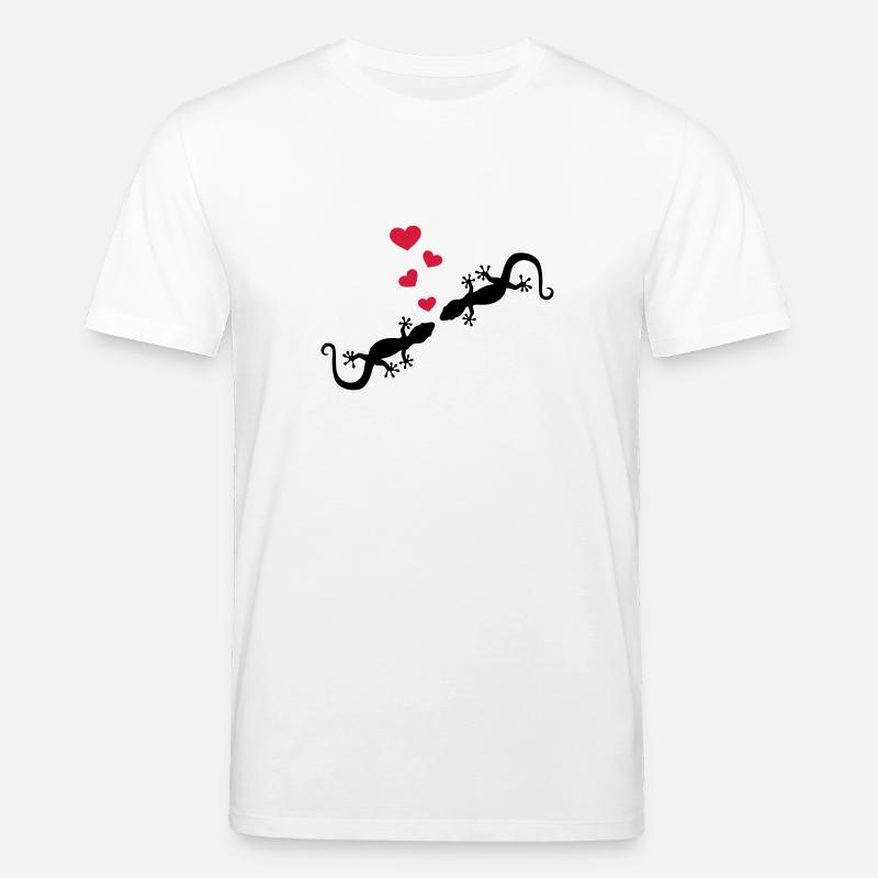 Gecko - Stanley/Stella Unisex Bio-T-Shirt CREATOR  - Weiß
