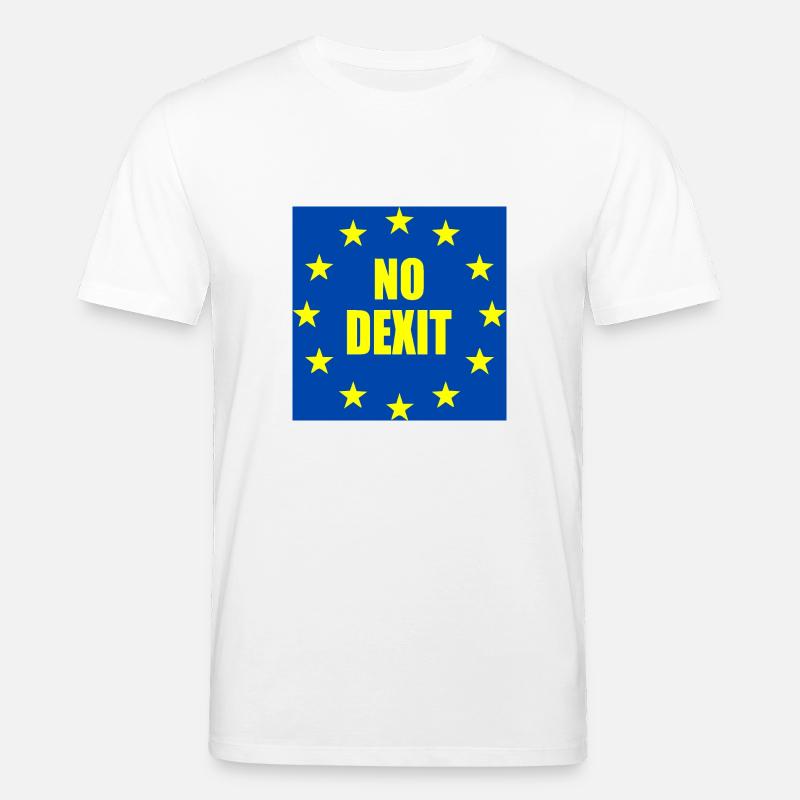 No dexit - Stanley/Stella Unisex Bio-T-Shirt CREATOR  - Weiß