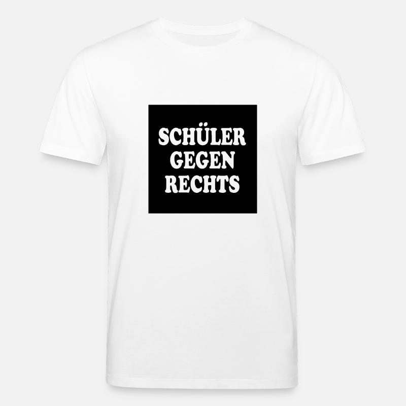 Schüler gegen rechts - Stanley/Stella Unisex Bio-T-Shirt CREATOR  - Weiß