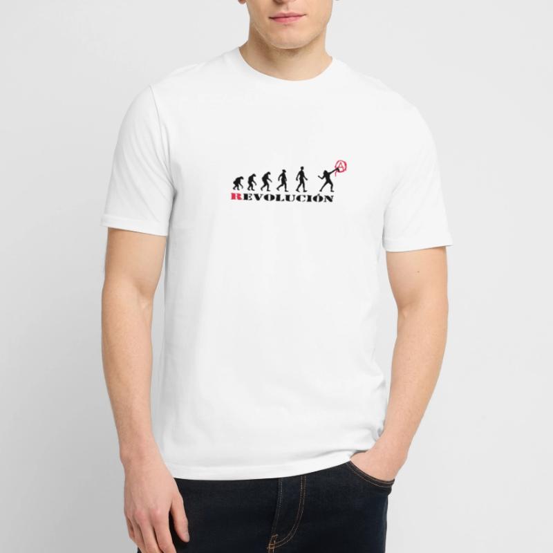 r-evolution, evolution, revolution, street art, Stanley/Stella CREATOR Unisex Organic T-Shirt