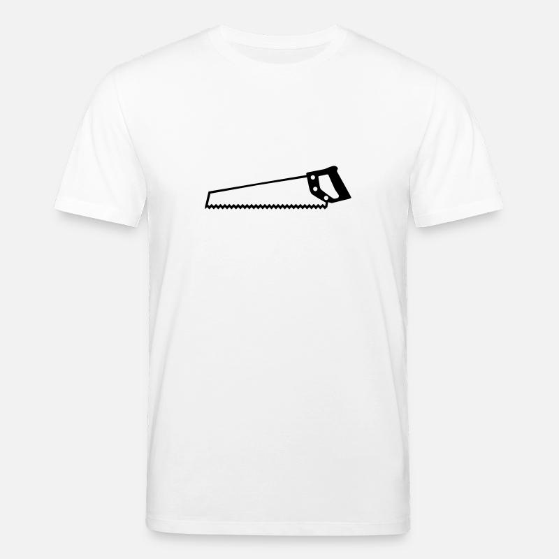 Säge - Stanley/Stella Unisex Bio-T-Shirt CREATOR - Weiß