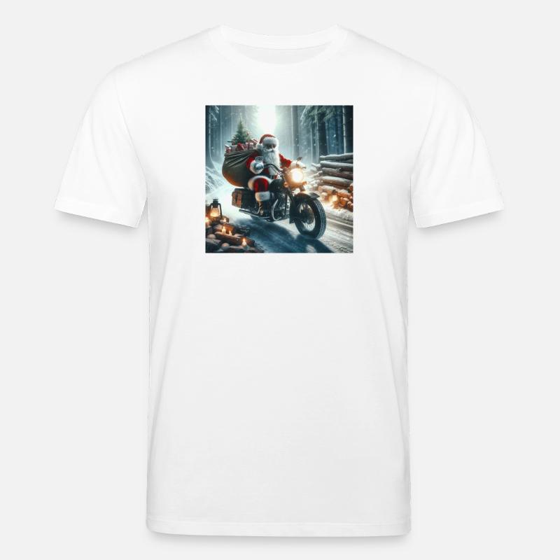 Weihnachts Design 8 - Stanley/Stella Unisex Bio-T-Shirt CREATOR  - Weiß