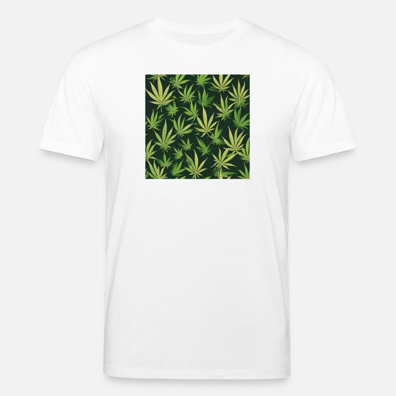 cannabis - Stanley/Stella Unisex Bio-T-Shirt CREATOR  - Weiß