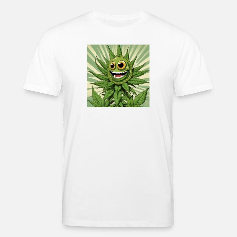 Cannabis 3 - T-shirt bio CREATOR Stanley/Stella Unisexe - blanc