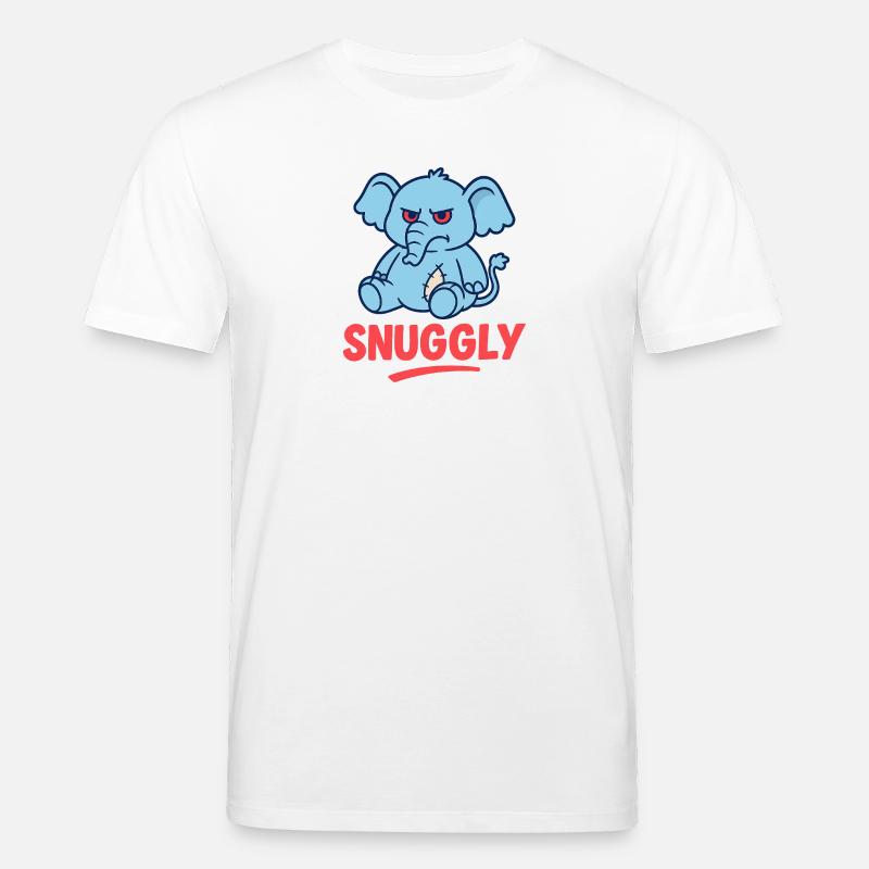 Grumpy Elephant - Stanley/Stella Unisex Bio-T-Shirt CREATOR  - Weiß